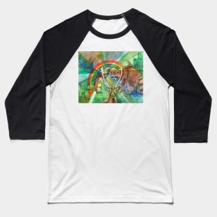 The Rainbow Cocoon Baseball T-Shirt